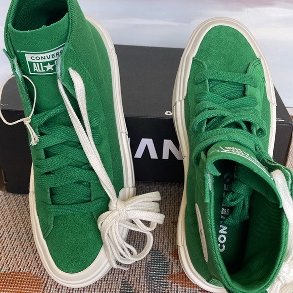 Converse Men’s CTAS A10239C CTAS CRUISE HI
GREEN/GREEN/VINTAGE WHITE Sneakers - Picture 13 of 16